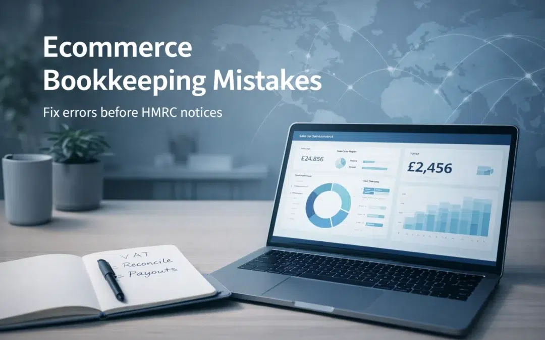 7 Ecommerce Bookkeeping Mistakes (and How to Fix Them Before HMRC Notices)