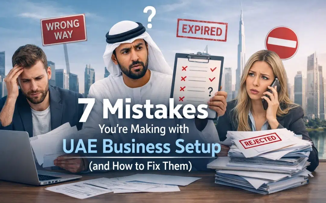7 Mistakes You’re Making with UAE Business Setup (and How to Fix Them)