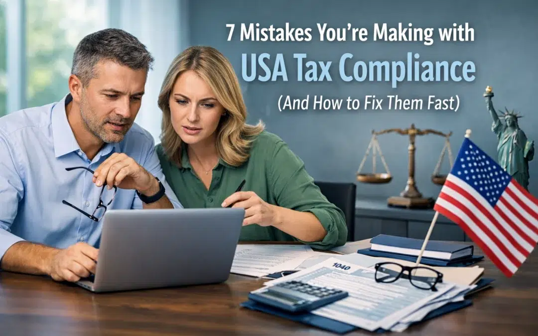 7 Mistakes You’re Making with USA Tax Compliance (And How to Fix Them Fast)