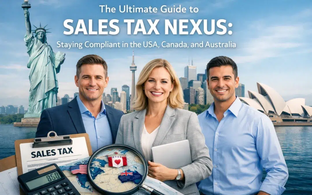 The Ultimate Guide to Sales Tax Nexus: Staying Compliant in the USA, Canada, and Australia