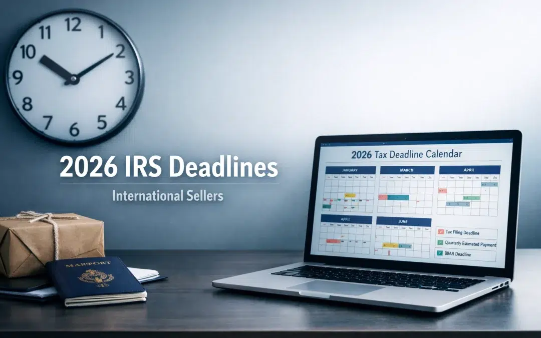 The Ultimate Guide to 2026 IRS Deadlines: Everything International Sellers Need to Succeed
