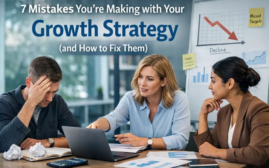 7 Mistakes You’re Making with Your Growth Strategy (and How to Fix Them)