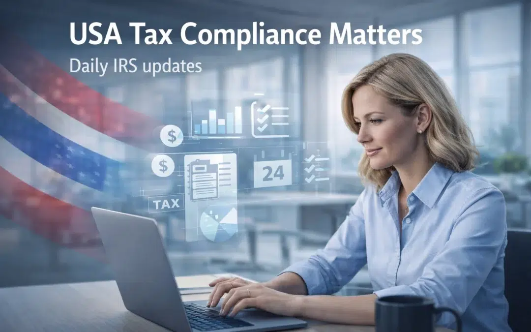 USA Tax Compliance Matters: Why Daily IRS Updates Are Your New Secret Weapon