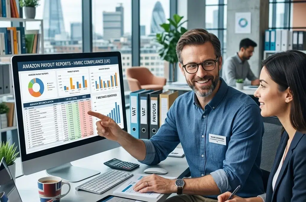 7 Mistakes You’re Making with Amazon Payout Reports (and How Your Ecommerce Accountant UK Can Fix Them)