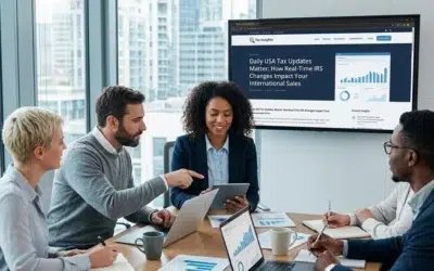 Daily USA Tax Updates Matter: How Real-Time IRS Changes Impact Your International Sales