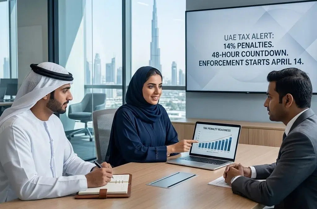 UAE Tax Alert: 48-Hour Countdown to New 14% Penalties (April 14 Enforcement)