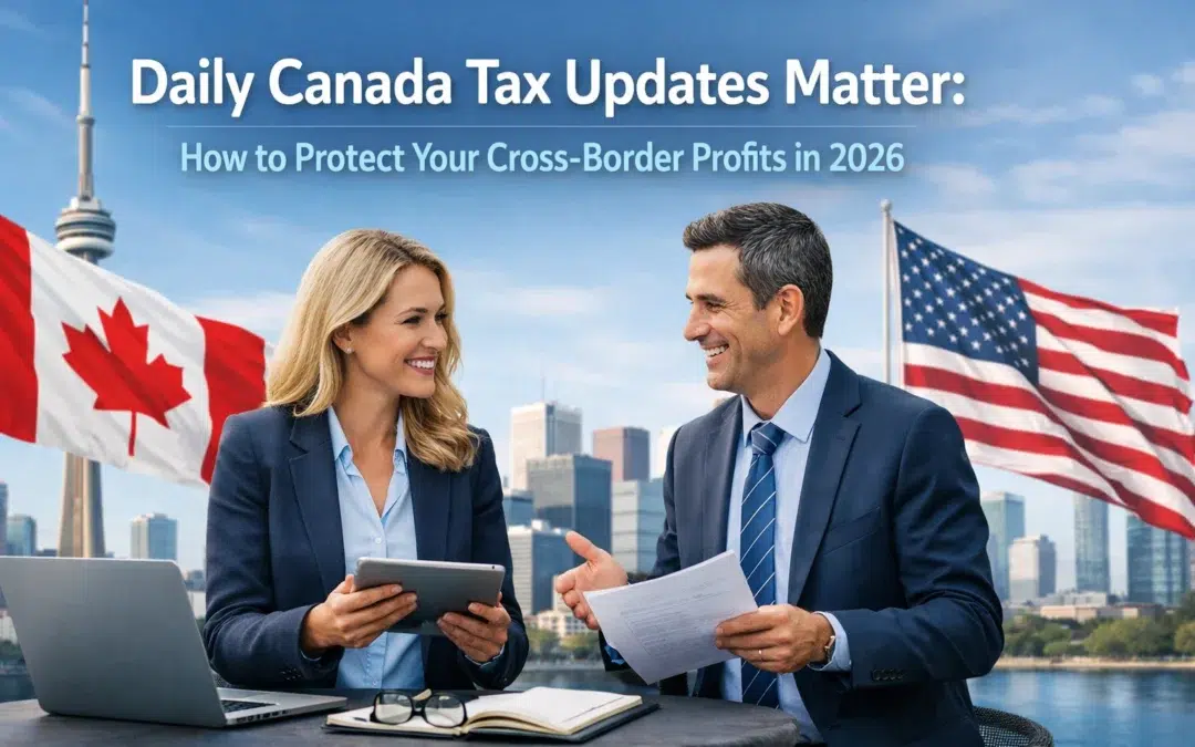 Daily Canada Tax Updates Matter: How to Protect Your Cross-Border Profits in 2026