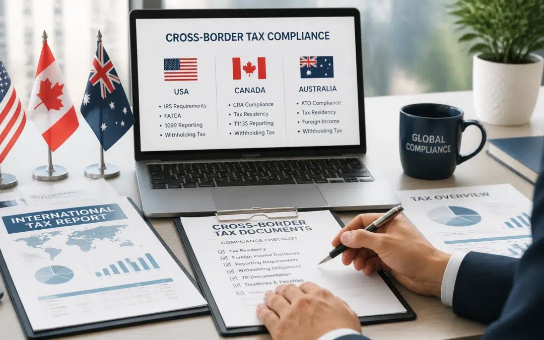 USA vs Canada vs Australia Compliance 2026: Your Three-Country Handbook for Cross-Border Accounting