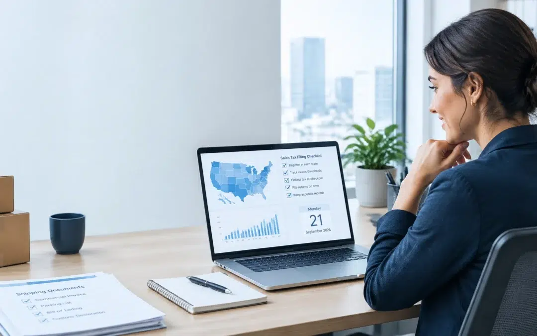 USA Update: September 2026 State Sales Tax Deadlines Shift to 21 September, What International Sellers Must File Today